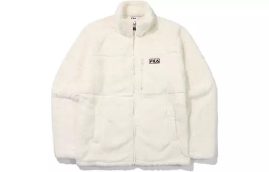 Куртка унисекс кремовая Fila, кремовый