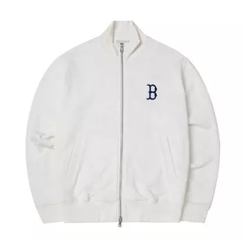 Куртка унисекс кремовая Mlb