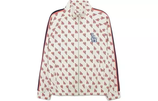 Куртка унисекс кремовая Mlb