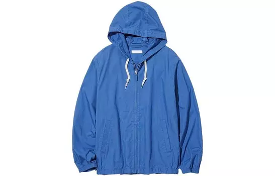 Куртка хлопковая унисекс Uniqlo, 64 синий