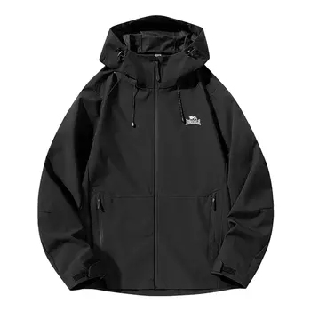 Куртка унисекс LONSDALE, оливково-серый