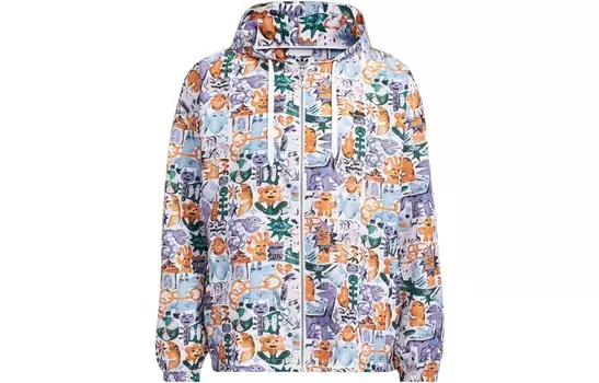 Куртка унисекс многоцветная Adidas Originals, цвет Multicolor