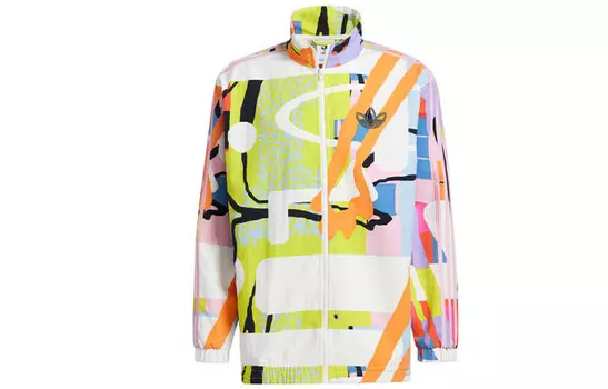 Куртка унисекс многоцветная Adidas Originals, цвет Multicolor