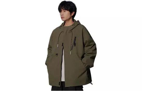 Куртка унисекс MONTVOO, Армейский Зеленый