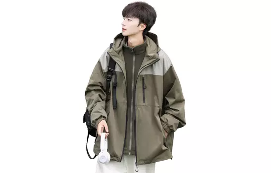 Куртка унисекс MONTVOO, Молочно-белый [одинарная куртка]