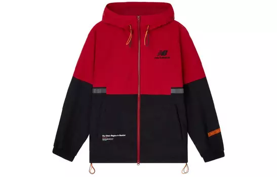 Куртка унисекс New Balance, цвет Black/Red