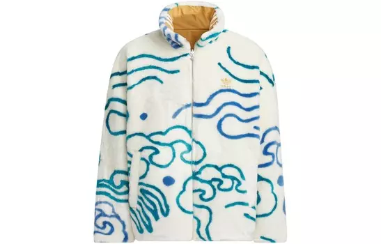 Куртка унисекс Off-white Adidas Originals, кремовый