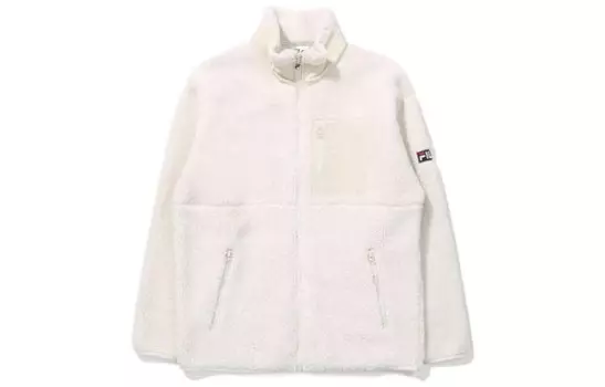 Куртка унисекс Off White Fila, кремовый