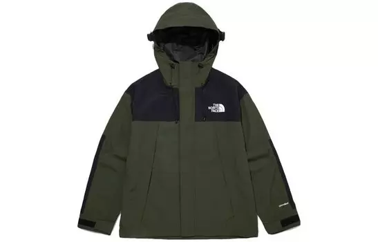 Куртка унисекс оливкового цвета The North Face, оливково-зеленый