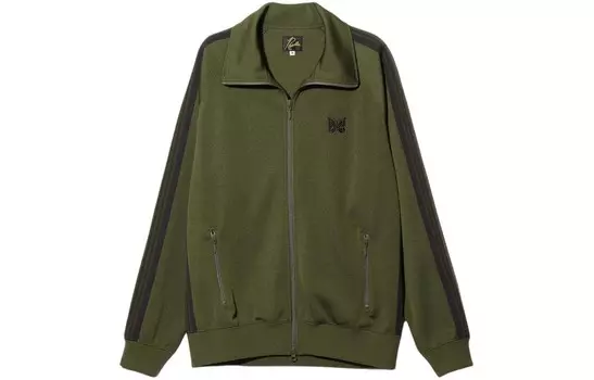 Куртка унисекс оливковый Needles, оливковый