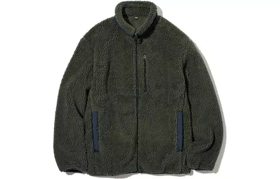Флисовая куртка UNIQLO Unisex 2022 года, 56 оливковый