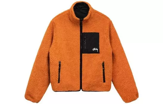 Куртка унисекс оранжевый Stussy, оранжевый