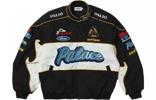 Куртка унисекс Palace Fast из хлопка, черный