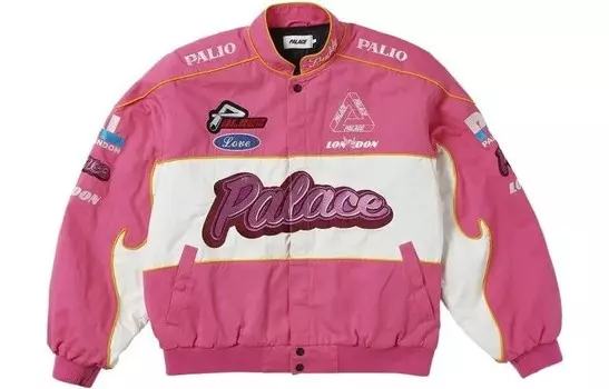Куртка унисекс Palace Fast из хлопка, розовый