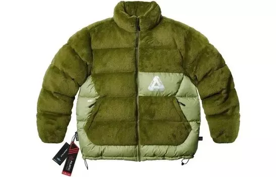 Куртка унисекс Palace Polartec High Loft Puffa, зеленый