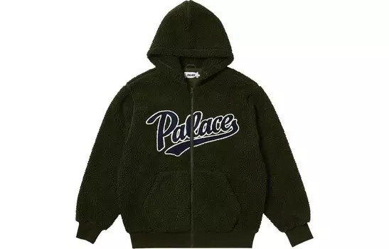 Куртка унисекс Palace Script Hood, зеленый