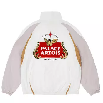 Куртка унисекс Palace x Stella Artois Court с принтом, белый