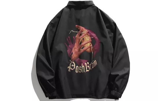 Куртка унисекс Poshbrain, Бургундия