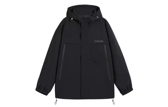 Куртка унисекс RHIME, Черный на флисовой подкладке