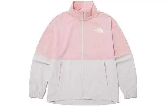 Куртка унисекс розовая The North Face, розовый