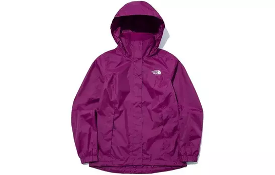 Куртка унисекс розово-фиолетовая The North Face, розовый/фиолетовый