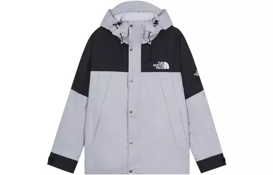 Куртка унисекс серая The North Face, серый