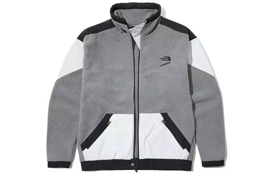 Куртка унисекс серая The North Face, серый