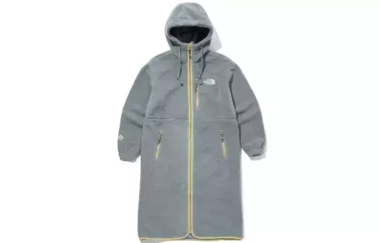 Куртка унисекс серая The North Face, серый