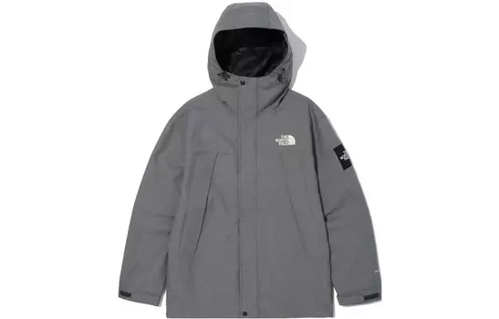 Куртка унисекс серая The North Face, серый