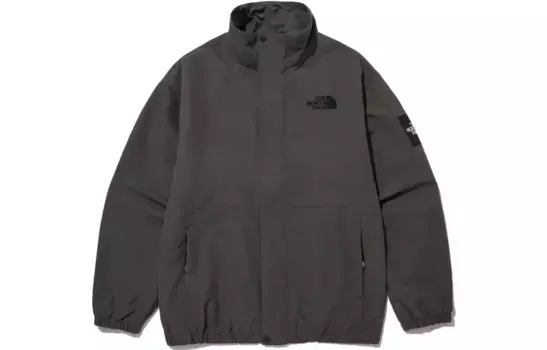 Куртка унисекс серая The North Face, серый