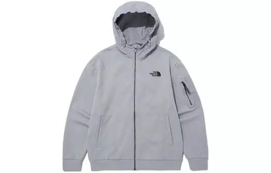 Куртка унисекс серая The North Face, серый