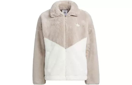 Куртка унисекс серо-коричневый Adidas Originals, коричневый