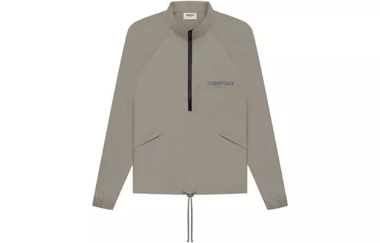 Куртка унисекс серо-коричневый Fear Of God Essentials, коричневый