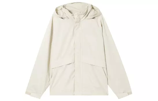 Куртка унисекс Shell белая Uniqlo, цвет Shell White