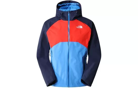 Куртка унисекс сине-красная The North Face, синий/красный