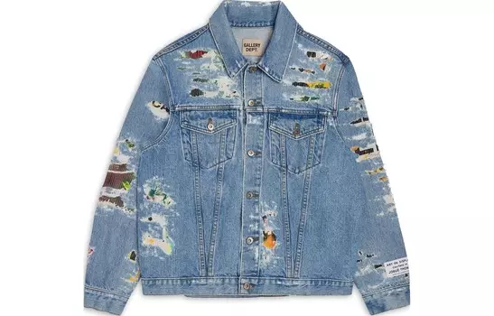 Куртка унисекс синий Gallery Dept.