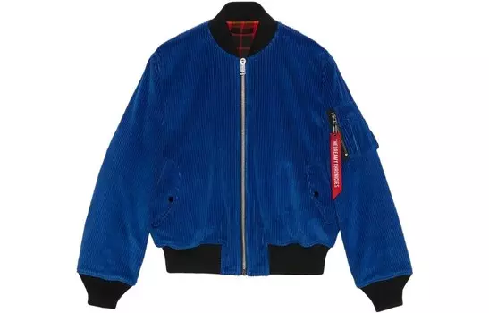 Куртка унисекс синяя Gucci, синий