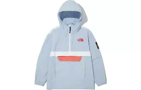 Куртка унисекс синяя The North Face, синий