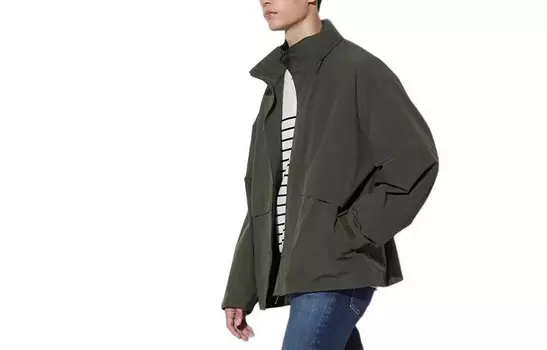 Куртка унисекс сосна зеленая Uniqlo, зеленый