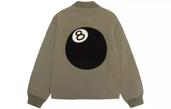 Куртка унисекс Stussy, оливково-зеленый