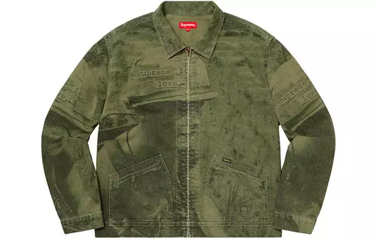 Куртка унисекс Supreme, зеленый
