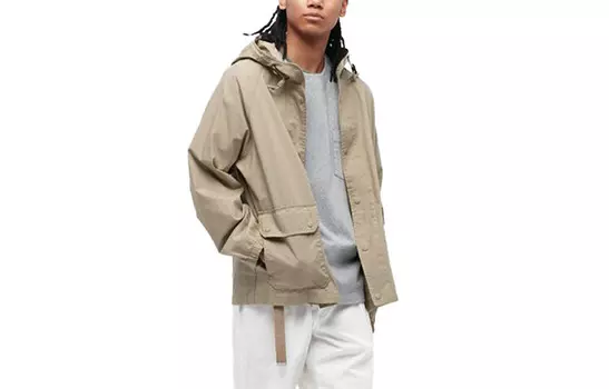 Куртка-ветровка унисекс Uniqlo, 33 хаки