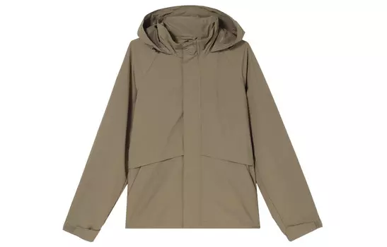 Куртка унисекс светло-коричневый Uniqlo, коричневый