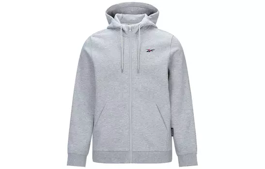 Куртка унисекс светло-серый меланж Reebok