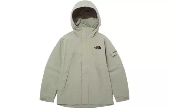 Куртка унисекс светло-зеленая The North Face, светло-зеленый