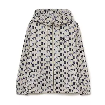 Куртка унисекс темно-кремовая Mlb