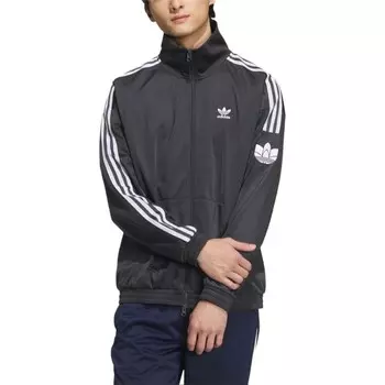 Куртка унисекс темно-серый меланж Adidas Originals