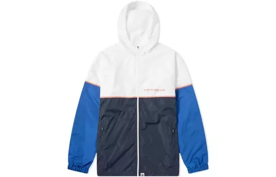 Куртка унисекс темно-синяя A Bathing Ape, синий