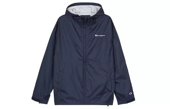 Куртка унисекс темно-синяя Champion, темно-синий
