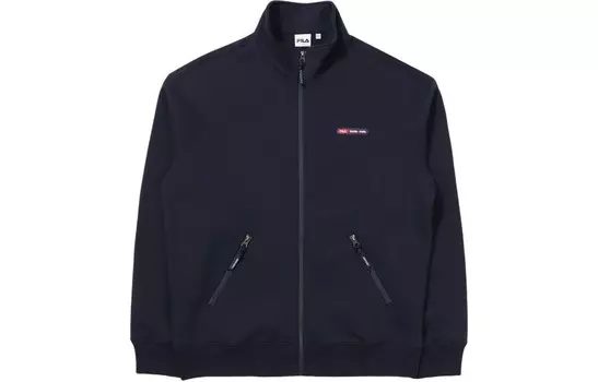 Куртка унисекс темно-синяя Fila, синий